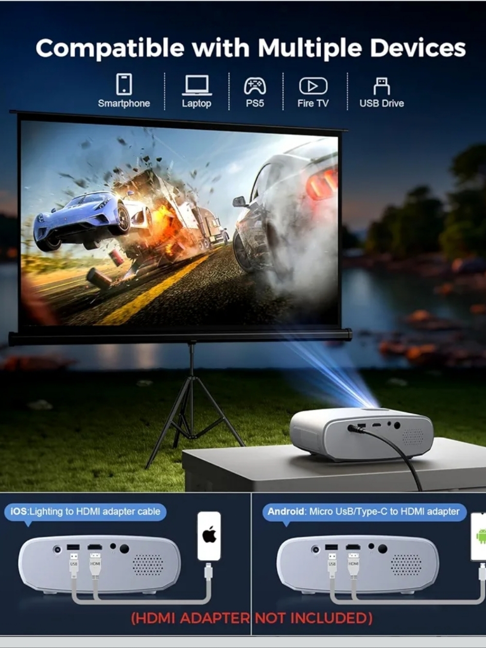 Mini Projector - Picture 4 of 6